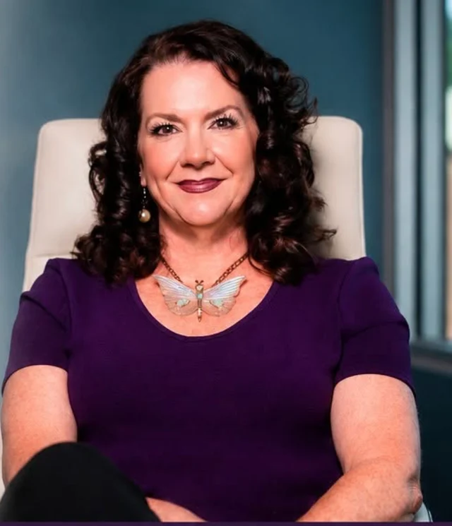 Kris Barney, domestic violence advocate, survivor, and founder of the Miranda Faith Memorial Foundation